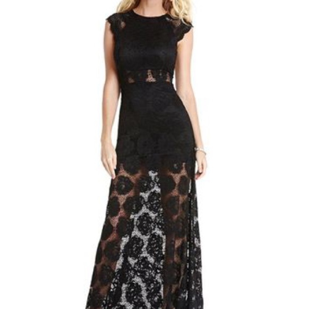 Marciano by Guess Lace Maxi Dress